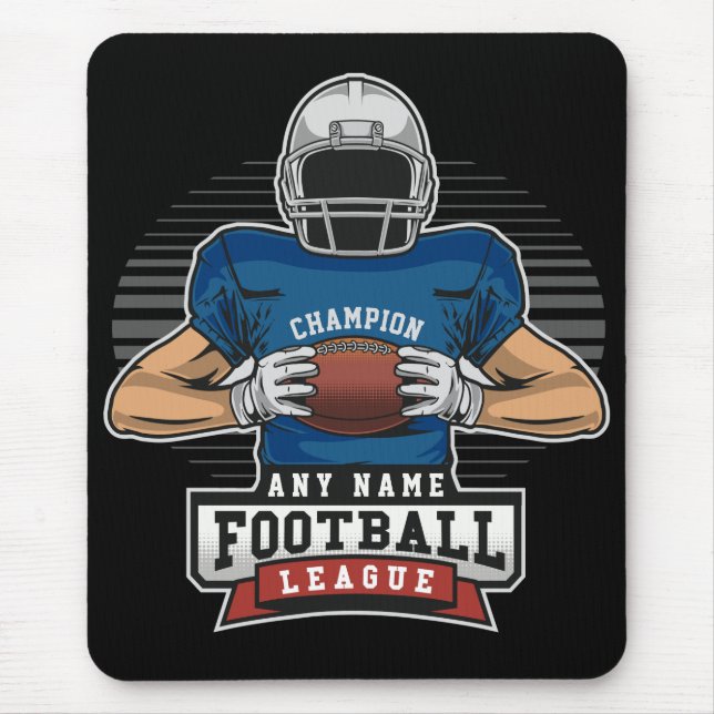 Personalisiert Football League Player Champ Mousepad (Vorne)