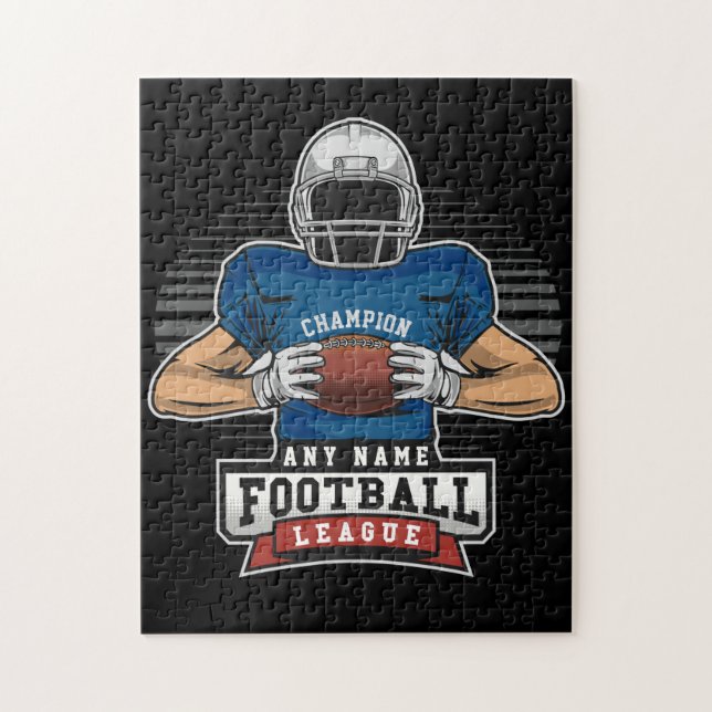 Personalisiert Football League Player Champ Puzzle (Vertikal)