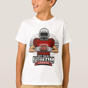 Personalisiert Football League Player Champ  T-Shirt