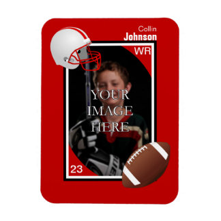 Personalisiert Football Magnet