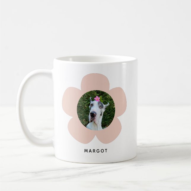 Personalisiert Foto Daisy Kaffeetasse (Links)