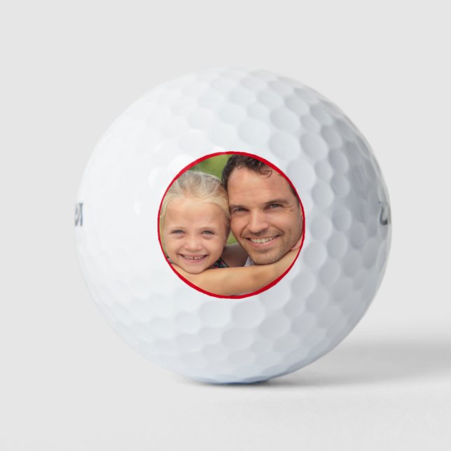 personalisiert Foto Golfball (Vorderseite)