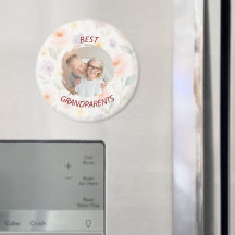 Personalisiert Foto Magnet | Beste Großeltern