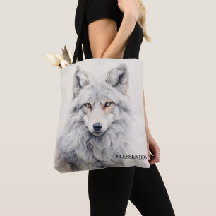 Personalisiert Fox Tote Bag   Naturlich Inspiriert