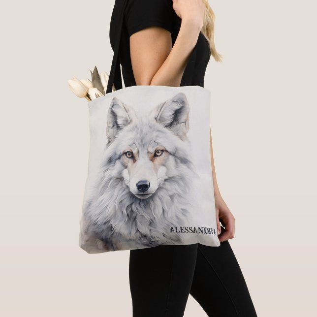 Personalisiert Fox Tote Bag | Naturlich Inspiriert (Von Nahem)