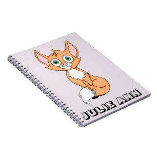 Personalisiert Foxy Roxy Notizblock