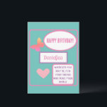 Personalisiert Friend Happy Birthday Gruß Karte<br><div class="desc">Das Hotel liegt sehr zentral und ist sehr personalisiert. Ihr bester Freund wird dieses hübsche Kartendesign Liebe geben.</div>