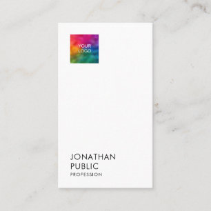 Personalisiert Fügen Sie hier das Logo Ihres Unter Visitenkarte