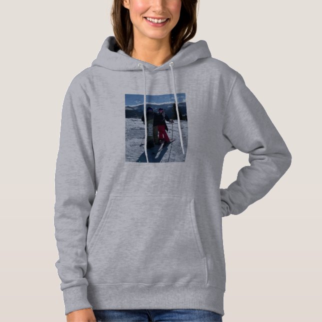 Personalisiert Fügen Sie Ihr eigenes Foto Hoodie h (Vorderseite)