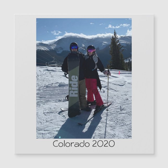 Personalisiert Fügen Sie Ihre eigene Magnetkarte F (Vorderseite)