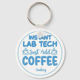 Personalisiert Funny Blue Labrador Techniker Schlü Schlüsselanhänger
