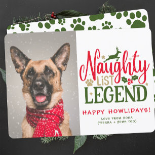 Personalisiert Funny Dog Weihnachten Niedliches Fo