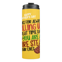 Personalisiert Funny Grill Koch Daddy Thermosbecher