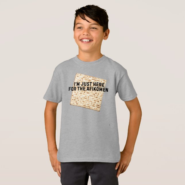 Personalisiert Funny Matzoh Passover T-Shirt (Vorne ganz)