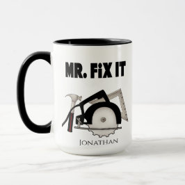 Personalisiert Funny Mr Fix It Tasse