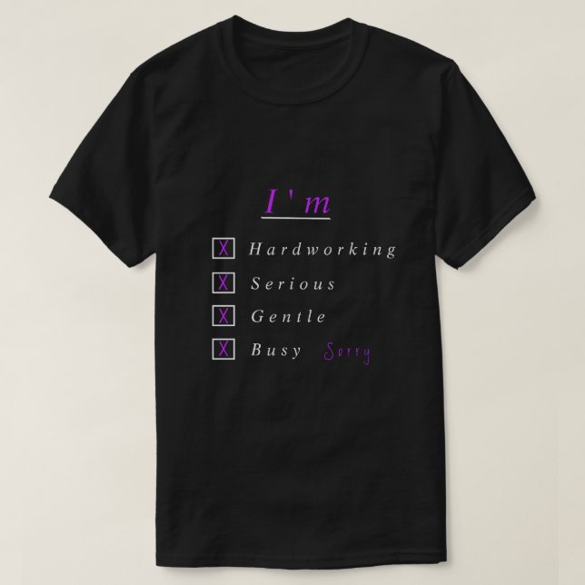 Personalisiert Funny T - Shirt (Design vorne)