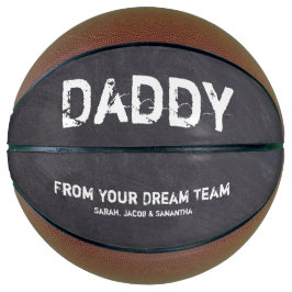 Personalisiert für Daddy, aus Team Basketball