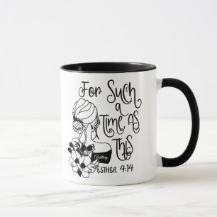 Personalisiert für eine solche Zeit Christlich Tasse