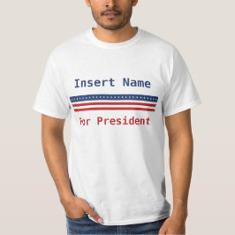 Personalisiert für Präsidenten T-Shirt