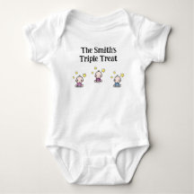 personalisiert für Triplets, Triplets-Geschenkidee
