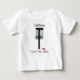 Personalisiert Future Disk Golfer Baby Baby T-shirt