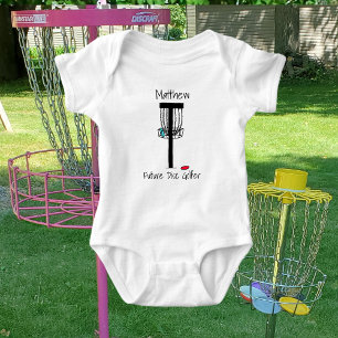 Personalisiert Future Disk Golfer Baby Bodysui Baby Strampler