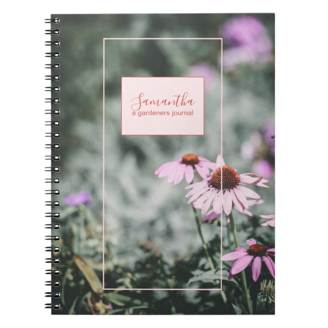 Personalisiert Gardener Journal Notizblock (Vorderseite)