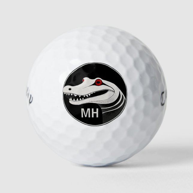 Personalisiert Gator Callaway Warbird Golf Balls Golfball (Vorderseite)