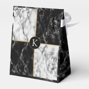 Personalisiert Gefallen Box Geschenk Schwarz-weiße Geschenkschachtel