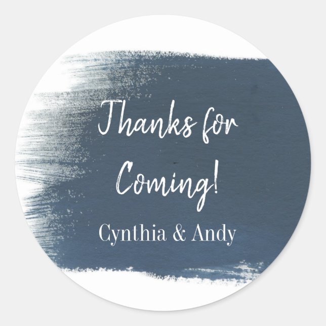 Personalisiert GefälligkeitsStickers | Custom Stic Runder Aufkleber (Vorderseite)