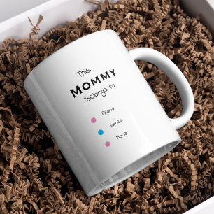 Personalisiert gehört diese Mumie der Tasse