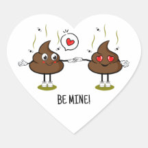 Personalisiert Gekackt Emoji Liebe Couple
