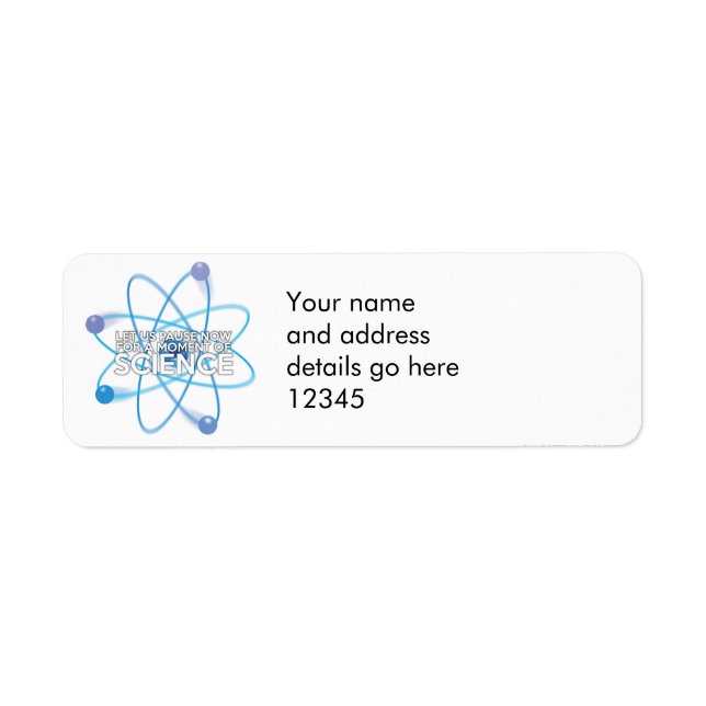 Personalisiert GELASSEN US PAUSE JETZT Wissenschaf (Vorne)