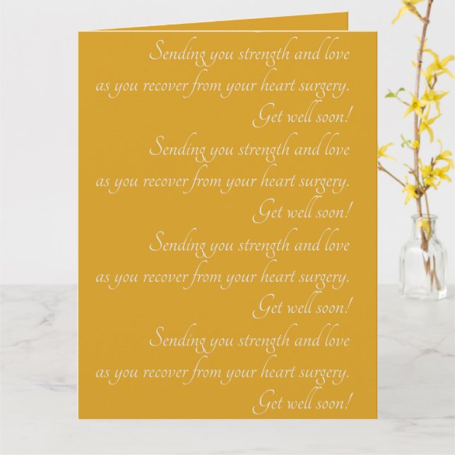 Personalisiert-Gelb-Hose wünscht Herzenslust-Opera Karte (Gelbe Blume)