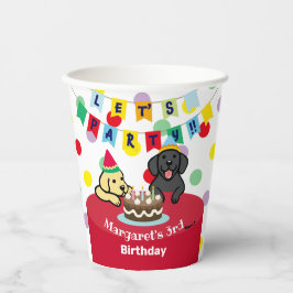 Personalisiert-Gelb- und Schwarzmarkierungen zum G Pappbecher