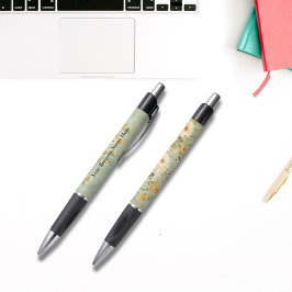 Personalisiert-gelbe Creme Kugelschreiber