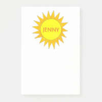 Personalisiert Gelbe Sonnensonne Sonnenstrahl Tag 
