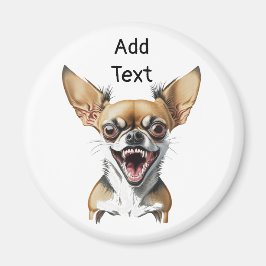 Personalisiert Gemein Chihuahua | Funny Dogs Magnet