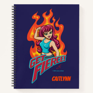 Personalisiert Get Fierce Girl Notizbuch