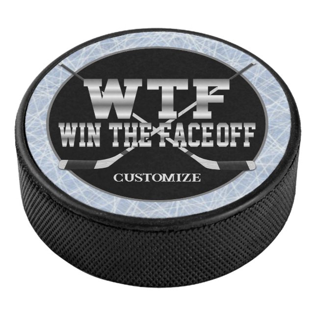 Personalisiert gewinnen eishockey puck (3/4)