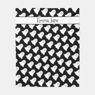 Personalisiert Ghost Halloween Fleece Blanket
