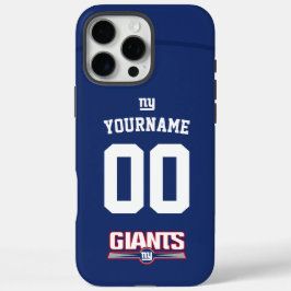 Personalisiert Giants Jersey American Football iPhone 16 Pro Max Hülle