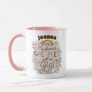 Personalisiert GIGI Mütter Tag Geburtstag Weihnach Tasse