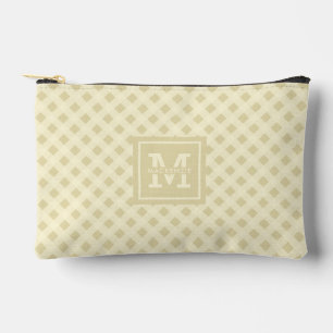 Personalisiert Gingham Kariert Pattern Zubehörtasche