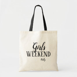Personalisiert Girls Weekend Tote Bag Tragetasche