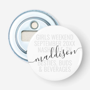 Personalisiert Girls Weekend Urlaub Flaschenöffner