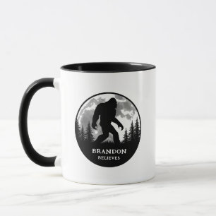Personalisiert Glaube Sasquatch Tasse