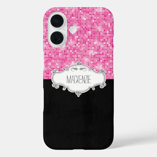 Personalisiert Glittery Samsung Galaxy 6 Fall Case-Mate iPhone Hülle (Rückseite)