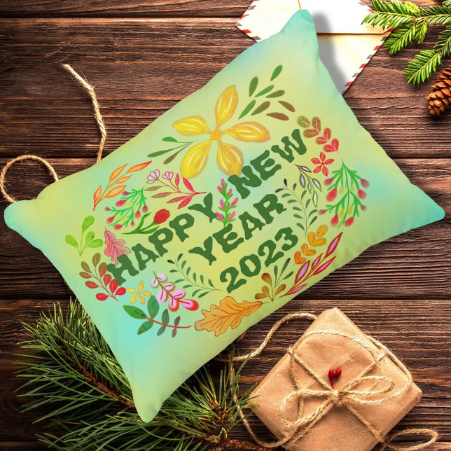 PERSONALISIERT GLÜCKLICHES NEUES JAHR 20XX DEKOKISSEN (Von Creator hochgeladen)