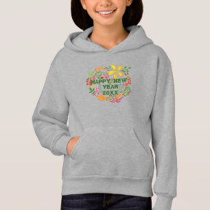 PERSONALISIERT GLÜCKLICHES NEUES JAHR 20XX HOODIE